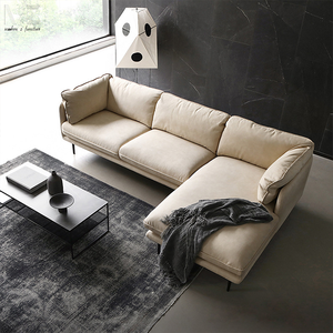 أحدث تصميم على الطراز الإيطالي صالة جناح أريكة Canape 3 أماكن أرائك فاخرة وحدات أريكة مقطعية لغرفة المعيشة - Product Image 3