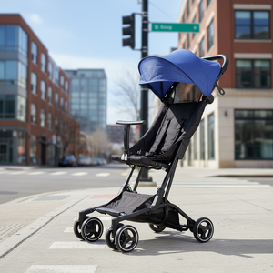 Cochecitos de Lujo 3 en 1, Plegables, Ligeros, Sistema de <span class=keywords><strong>Viaje</strong></span>, Silla de Paseo, Respaldo Ajustable para Niños, Cochecito para Bebés - Product Image 1