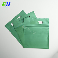 Kantung Polibag Ritsleting Kain Selofan Dapat Terurai Kustom Kantung Pp Opp Lapisan Plastik Kantung Politena untuk Kemasan
