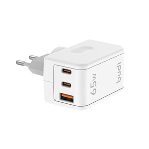 <span class=keywords><strong>Chargeur</strong></span> USB-C double PD 65W de qualité originale Budi, prise EU US UK, pour <span class=keywords><strong>iPhone</strong></span> 11 12 13 Pro 2c1a - Product Image 2