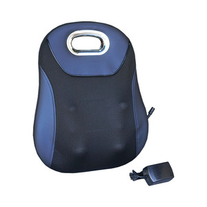 Portable Massage Pillow Neck Heat Therapy Vibration Cushion For Car And Home Use - Product Image 1