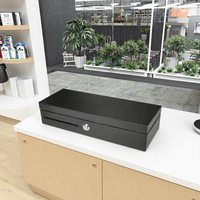 Boîte à argent avec plateau et serrure à clé, comptage et tri automatiques, en ABS, pour usage de bureau
