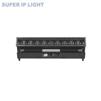 Barre de projecteurs mobiles à zoom RGBW IP65 étanche 10x60W+120x1W pour éclairage de scène extérieur, concerts et festivals