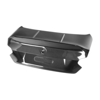 Couverture de coffre arrière en fibre de carbone style CSL pour BMW G42 G87 M2 2023+ Pièces de rechange pour pare-chocs arrière et couvercle de coffre