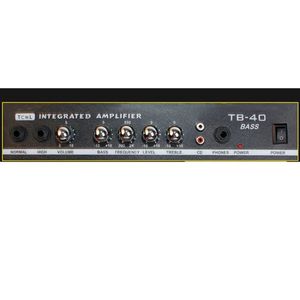 Amplificador Minsine TB40 de 40W para Bajo Eléctrico con Altavoz y Construcción en <span class=keywords><strong>Metal</strong></span> y Plástico - Product Image 6