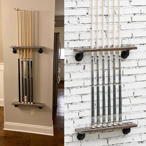 Porte-tiges de <span class=keywords><strong>piscine</strong></span>, en bois, massif, bataille murale, pour bâtons, 1 pièce - Product Image 5