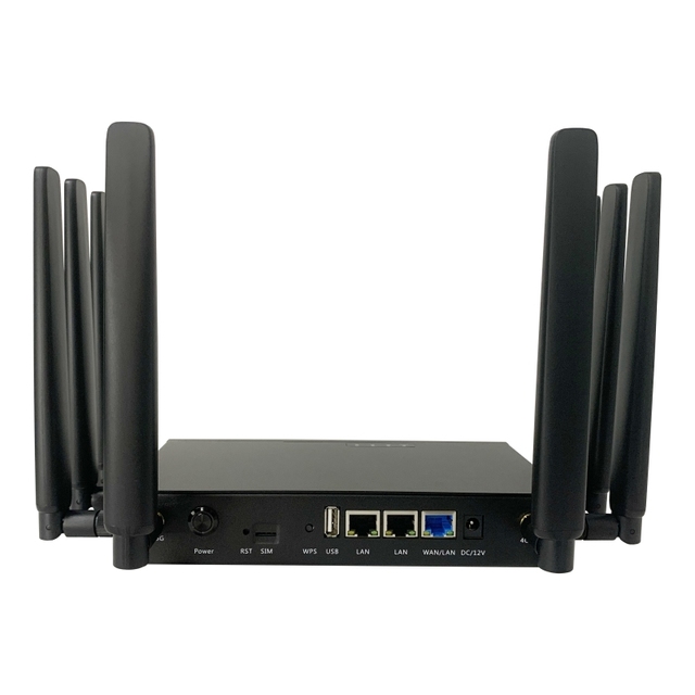 5G Modem AX1800 WiFi-6 Router with Sim Card Slot NR NSA/SA 5G Cellular Router Wireless 5G CPE & LTE Router