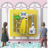 Équipement de terrain de jeu interactif intérieur Leber Electric, jeux de mur à balles, jeux doux, parc d'attractions, salle sensorielle, 3-12 ans