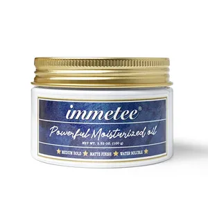 Hair Pomade Private Label Moisturizing Pomade Hair Wax Stong Hold Styling Hair Wax For Men Styling