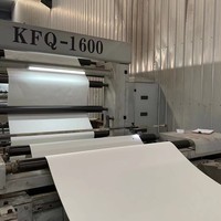 Rouleaux de papier enduit de PE simple et double, sur mesure, imperméables, pour la fabrication de fonds de tasses à café et à thé