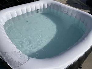 Bain à remous <span class=keywords><strong>SPA</strong></span> de forme carrée Bain à remous extérieur <span class=keywords><strong>SPA</strong></span> Vente chaude Bain à remous <span class=keywords><strong>gonflable</strong></span> <span class=keywords><strong>pour</strong></span> adultes 1-2 personnes - Product Image 4