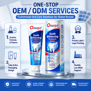 Dentifricio Sbiancante Multi-Effetto Onuge, Formula Delicata Lenitiva per le Gengive, Sbianca il Sorriso, Uso Quotidiano 120g 4.23 Oz - Product Image 3