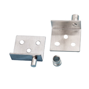 Đồ nội thất chức năng phần cứng 2024 giấu cửa gỗ bản lề thép không gỉ trên và dưới CT trục chính dày góc mã - Product Image 1