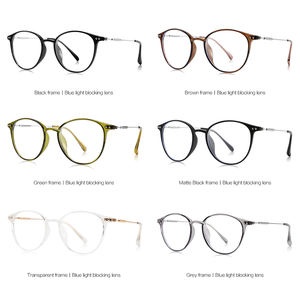 Gafas de ordenador ligeras TR90 <span class=keywords><strong>para</strong></span> <span class=keywords><strong>mujer</strong></span>, anteojos redondos antiluz azul, venta al por mayor, China, <span class=keywords><strong>2023</strong></span> - Product Image 6