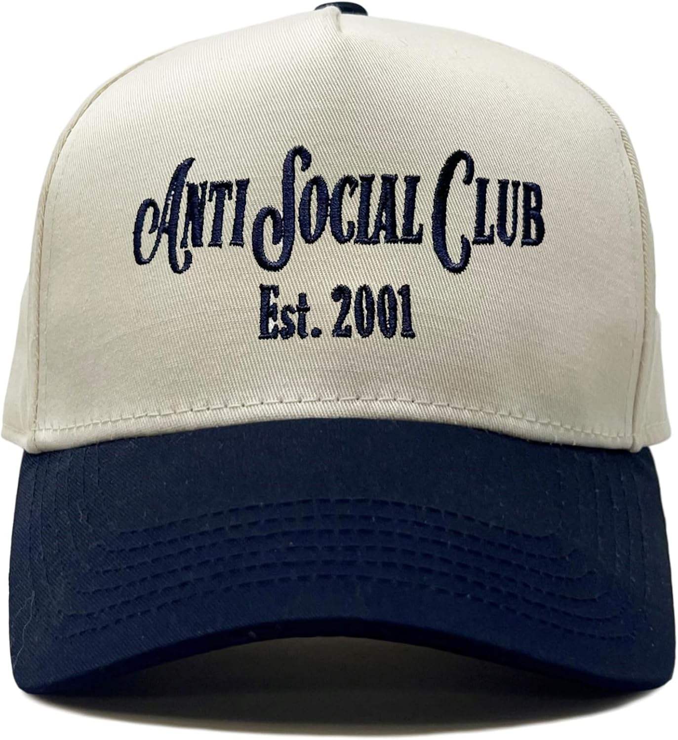 Anti social club - navy/beige