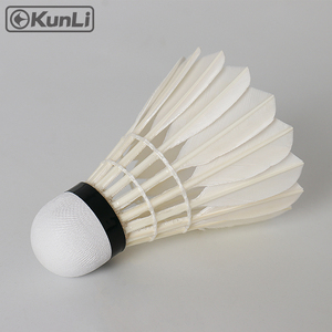 Cầu lông Kunli bán buôn, lông vịt, bóng cầu lông tập luyện - Product Image 2