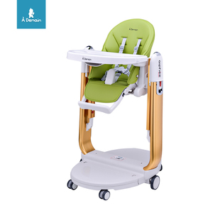 New Arrival Luxury Baby Highchair 3 in 1 Foldable <strong>Space</strong> <strong>Saver</strong> Baby Feeding <strong>Chair</strong> - Product Image 1