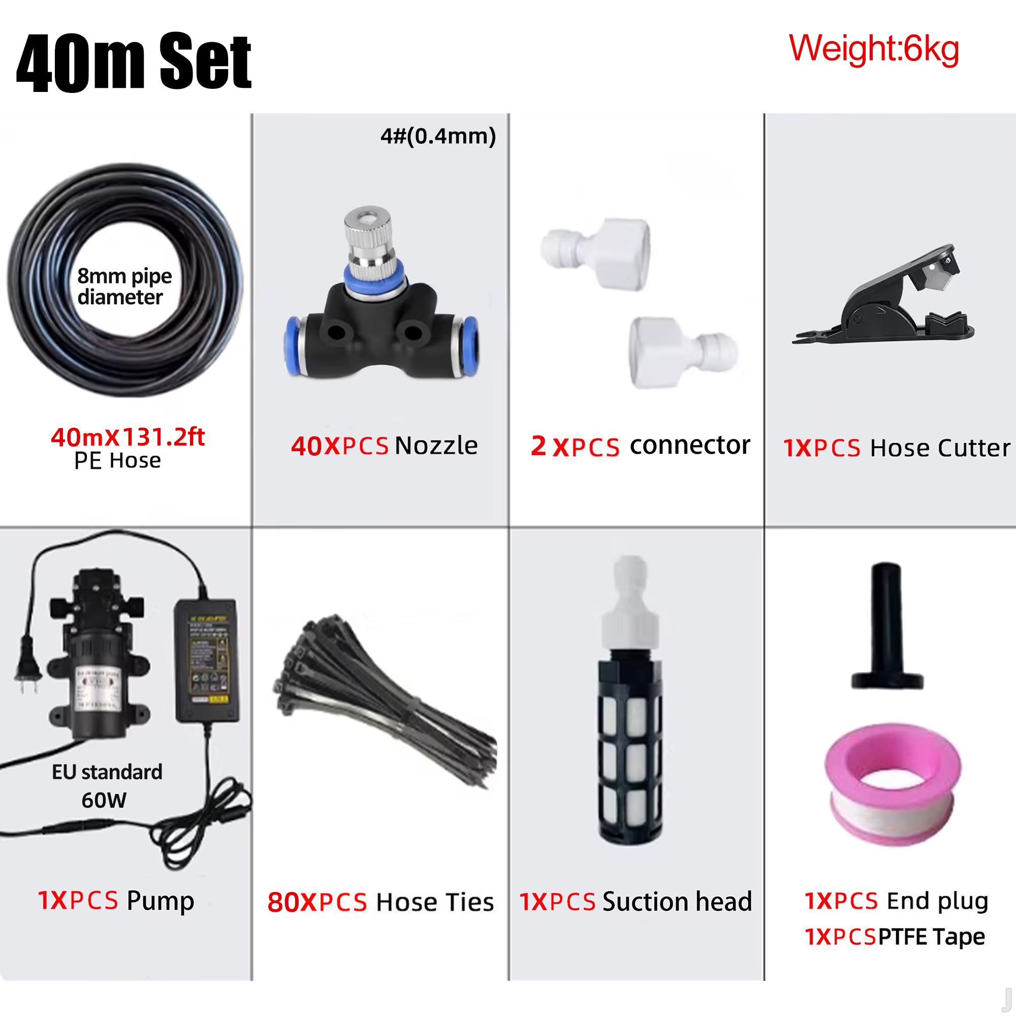 C3 Kit:40m(131.2ft)