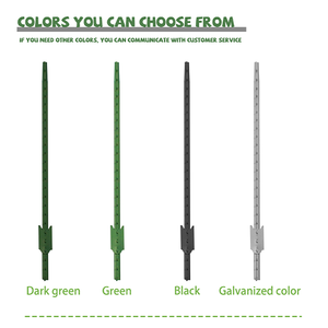 SRX Australie longueur personnalisée poids acier clôture électrique T poste ferme bétail clôture temporaire métal accessoires modèle 3D - Product Image 3