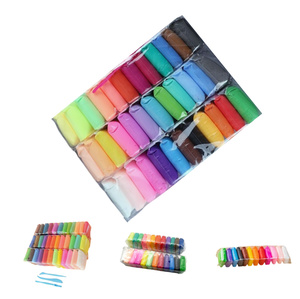 Pâte à modeler et slime ultra-légères colorées pour enfants, idéales pour la maternelle et le bricolage manuel, vente en gros - Product Image 4