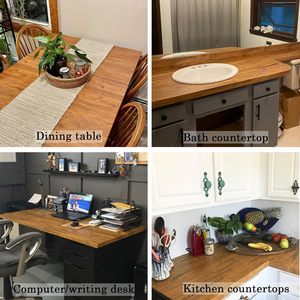 ORON DECO Duvar Kağıdı Kendinden Yapışkanlı 3D Ahşap Dokulu Duvar Paneli Soyulabilir ve Yapıştırılabilir Duvar Kağıdı Ev Dekorasyonu PVC Duvar Kağıdı Ruloları Genişlik 60CM - Product Image 6