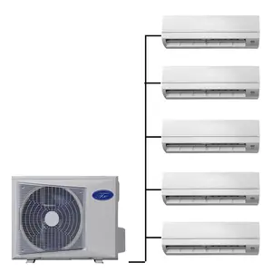 Utilisation de l'appartement de bureau Multi Zone Split Multiple Type Conditioning Mini VRF Central Ac System Unit Split Air Conditioner
