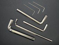 Set kunci pas Hex baja karbon, kunci pas Torx kunci L industri DIY pengukuran metrik kotak OEM dapat disesuaikan