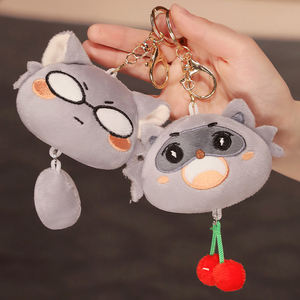 Новый Kpop случайный детский на заказ 10 см плюшевый брелок с кроликом кулон фигурка для автомобильной сумки или ключница - Product Image 4