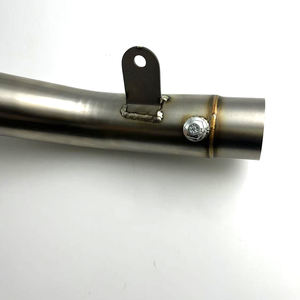 Tubo de Enlace de Escape para Motocicleta Kawasaki Ninja <span class=keywords><strong>ZX6R</strong></span> ZX-6R 636 <span class=keywords><strong>2023</strong></span> 2024, Tubo de Acero para Silenciador Original - Product Image 4