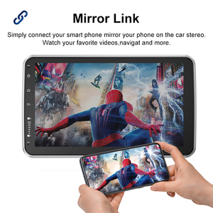 Universal <span class=keywords><strong>Android</strong></span> Single Din pantalla giratoria coche estéreo pantalla táctil 10,1 ''giratorio coche Radio REPRODUCTOR DE DVD coche medios Carplay <span class=keywords><strong>Auto</strong></span> - Product Image 4