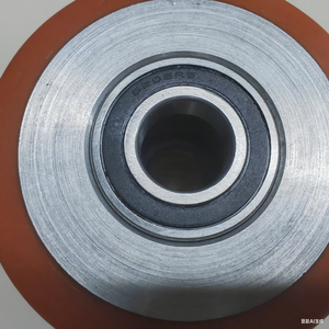 Linde <span class=keywords><strong>Forklift</strong></span> Balance Wheel 0009933861 Pieza de repuesto 0009903827 Tamaño 140x80x30 <span class=keywords><strong>Aftermarket</strong></span> - Product Image 2