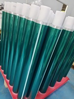 Ruban en polyester PET vert résistant à la chaleur et aux hautes températures, adhésif sensible à la pression pour la peinture en poudre et le masquage de circuits imprimés