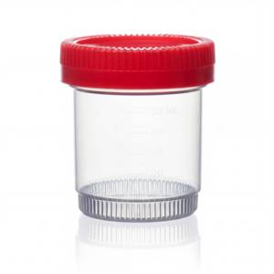 Conteneur <span class=keywords><strong>à</strong></span> échantillons en PP de qualité médicale, 100 ml, gobelet gradué <span class=keywords><strong>pour</strong></span> la collecte d'urine et de selles, stérile, jetable, pot de test d'échantillons de laboratoire - Product Image 1