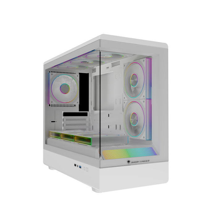 White Case With Transwarp Fan 3pcs
