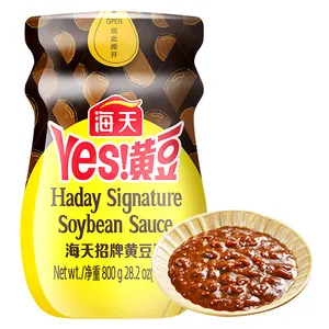 28.2 oz Soy bean paste Chinese exporting premium quality HADAY natural soybeans fermented brewing signature soybean paste 1.76lb