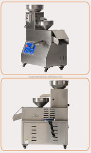 Petite machine d'extraction d'huile <span class=keywords><strong>de</strong></span> <span class=keywords><strong>lin</strong></span> et <span class=keywords><strong>de</strong></span> noix <span class=keywords><strong>de</strong></span> coco entièrement automatique, intelligente, à température contrôlée, capacité <span class=keywords><strong>de</strong></span> 15-20 kg/h - Product Image 4