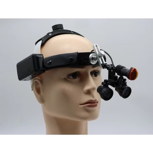 Lupas Quirúrgicas Dentales Binoculares 3.5X con Luz LED de 5W, Diseño Ergonómico, Lentes de Aumento Ajustables, Certificación CE - Product Image 2