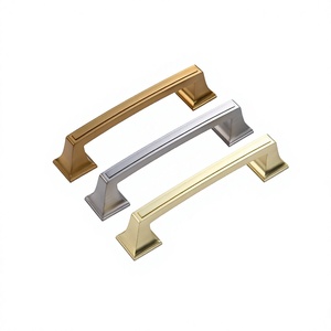 Modern Square Aluminum ZAMAK Furniture Cabinet <strong>Door</strong> Handles Kitchen Cupboard Wardrobe Drawer Table Dresser Stylish Square <strong>Knobs</strong> - Product Image 6