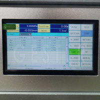 Equipo de Prueba Textil Hidráulico Neumático GESTER GT-C12 220V, Máquina de Prueba de Presión de Ruptura para Telas, Probador de Resistencia a la Rotura