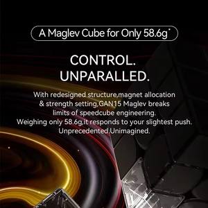 <span class=keywords><strong>Cubo</strong></span> de Velocidad Magnético Prémium Buque Insignia <span class=keywords><strong>GAN</strong></span> 15 Maglev UV <span class=keywords><strong>3x3</strong></span> GAN15 M Negro Novedad, <span class=keywords><strong>Cubo</strong></span> Mágico de Puzle, Juguetes para Niños - Product Image 4