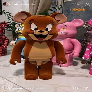 Statua in Resina Personalizzata Bearbrick da 70 cm, Giocattolo Action Figure, Bambola alla Moda, Scultura in Vetroresina a Grandezza Naturale, Decorazione per Soggiorno - Product Image 5