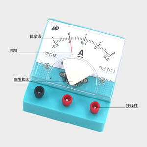 69C18 DC Ammeter, <b>Physics</b> Electricity Experiment Teaching Instrument, DC Voltmeter - Factory Direct Shipment - Product Image 1