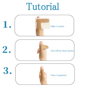 Cinta atlética elástica autoadhesiva para el pulgar, parche para la vaina del tendón, para alivio del dolor y protección de pulgares y dedos - Product Image 5