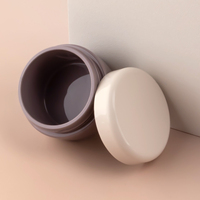 Pot en plastique vide de 20 ml pour gel de construction, avec large ouverture, pour gel à ongles et gel UV, vente en gros, OEM ODM, couleur et impression personnalisables
