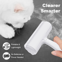 Masthome Rouleau et brosse anti-poils auto-nettoyants réutilisables pour animaux domestiques (chiens, chats) et vêtements