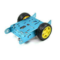 2wd voiture en aluminium jouets éducatifs nouveau châssis de voiture en alliage Robot intelligent