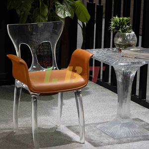 Mesa de Centro de Resina Transparente con Diseño Alienígena, Muebles Duraderos para Hotel, Juego de Comedor para Sala de Estar, Color Personalizado Disponible - Product Image 3