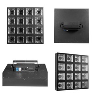 Panneau LED matriciel modulaire 4-en-1 16x15W en gros, émission RGBW, contrôle DMX512, barre de performance, ambiance métallique 32 bits