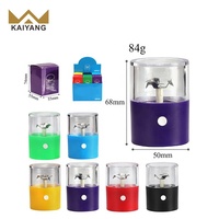 Tuyaux à fumer en plastique Kaiyang Nouveau broyeur électrique d'herbes sèches Rechargeable Logo personnalisé Moulin à tabac électrique