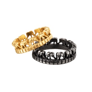 Anillo de acero inoxidable con diseño de lobo <span class=keywords><strong>para</strong></span> <span class=keywords><strong>hombre</strong></span> y mujer, sortija <span class=keywords><strong>personalizada</strong></span> con diseño de animales, 2022 - Product Image 1